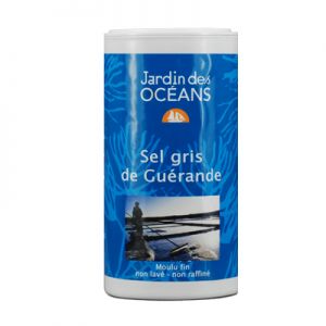 Соль морская ГЕРАНД нерафинированная серая мелкого помола (250 г)