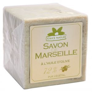 Настоящее Марсельское мыло на оливковом масле 72%, 300г