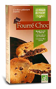 Бисквиты Fourree Choc с шоколадом, 175г ― Сеть магазинов "La Bio". Интернет-магазин биопродуктов.