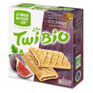 Бисквиты TwiBio Figue с начинкой из инжира, 150г ― Сеть магазинов "La Bio". Интернет-магазин биопродуктов.