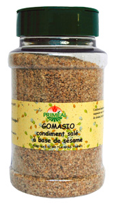 Смесь Гомасио Био ("кунжутная соль"), кунжут цельный, морская соль 4%, Gomasio, 250г ― Сеть магазинов "La Bio". Интернет-магазин биопродуктов.
