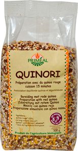 Смесь зерновая QUINORI (красная и белая квиноа, рис цельный, нут, кунжут) Био