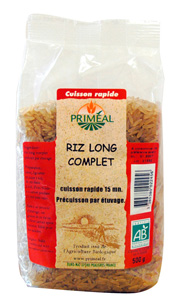 Рис коричневый пропаренный длиннозёрный Био, Италия 