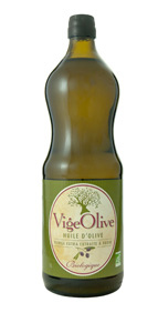 Масло оливковое Био VIGEOLIVE VIERGE EXTRA нерафинированное 1-го холодного отжима