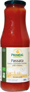 Соус томатный PASSATA DE TOMATE Био (пюре 100% из свежих протёртых томатов из Италии), 690 г ― Сеть магазинов "La Bio". Интернет-магазин биопродуктов.