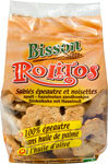 Печенье песочное био Rolitos Спельта с орехами, без сахара, на оливковом масле, 200г