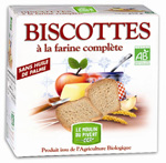 Тосты Biscottes completes из цельнозерновой пшеничной муки без сахара Био, 270 г